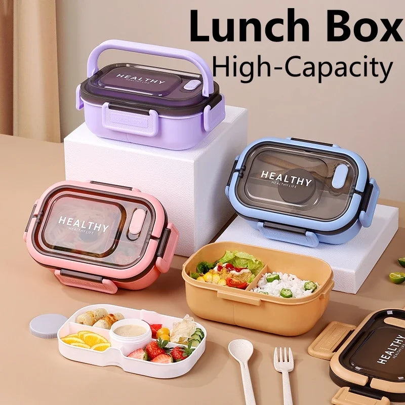BloomBite 3-Compartment Lunch Box