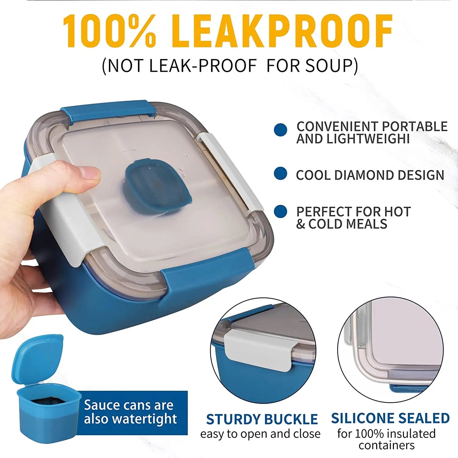 BloomFresh Two-Tier Lunch Box 1100ml