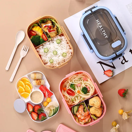 BloomBite 3-Compartment Lunch Box