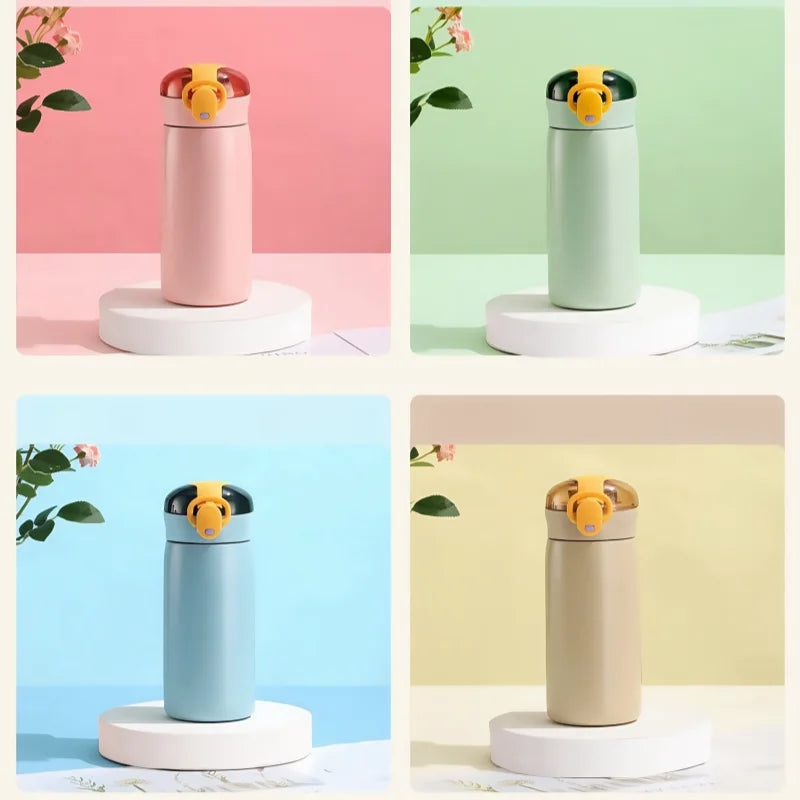 BloomBuddy 460ml Insulated Straw Bottle