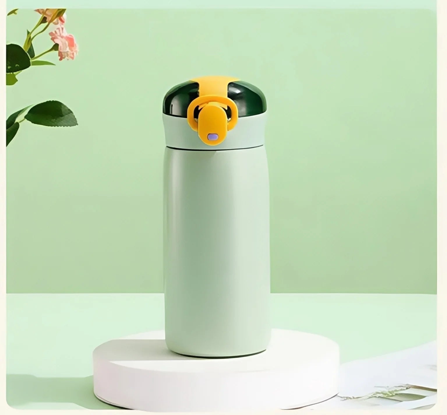 BloomBuddy 460ml Insulated Straw Bottle