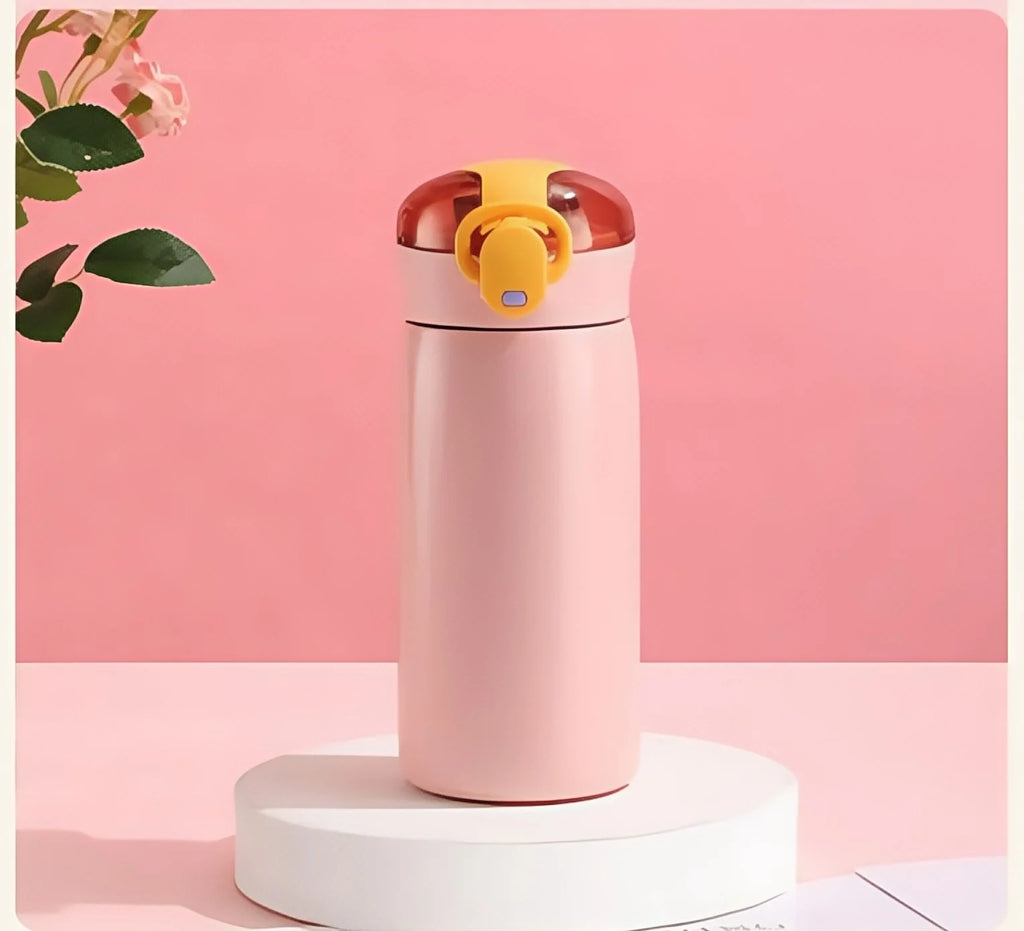 BloomBuddy 460ml Insulated Straw Bottle