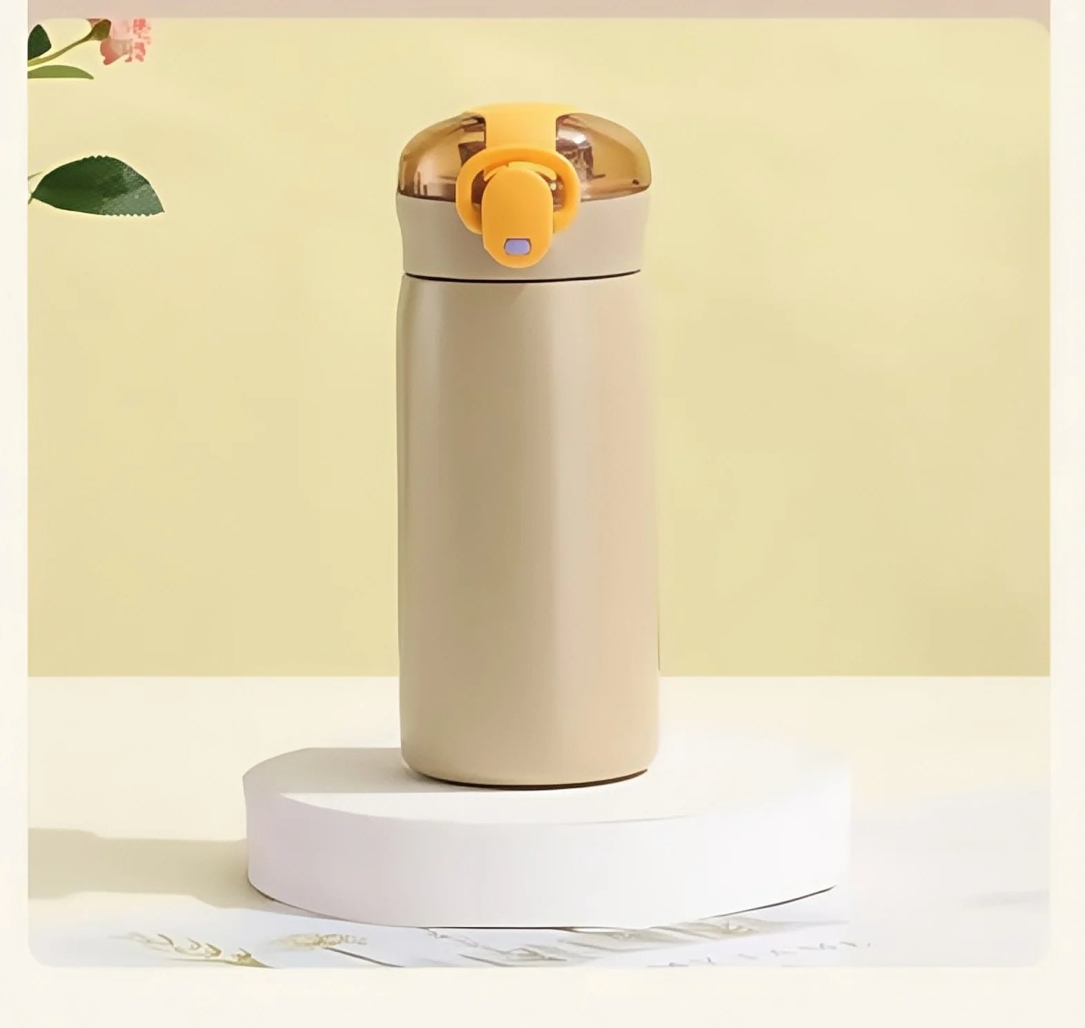 BloomBuddy 460ml Insulated Straw Bottle